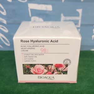 Aqua Rose Hyaluronic Acid 98% Moisturizing Cream New Sealed Box